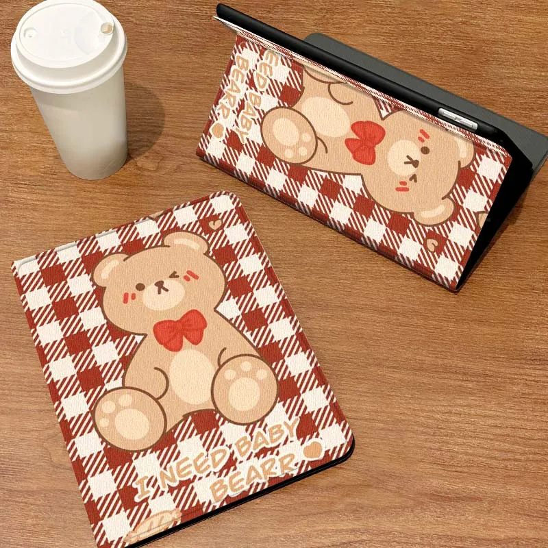 

Cartoon Bear Cloud Wand Case For Samsung Galaxy Tab S6 S7 S8 S9 S10 S11 FE Plus Lite Tablet