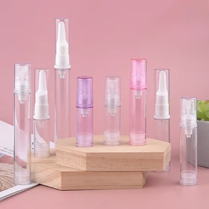 Vacuum Travel Refillable Bottle 5ml 10ml 15ml Vacuum Lotion Spray Bottle Cosmetic Packaging Sub-Bottling Liquid Container