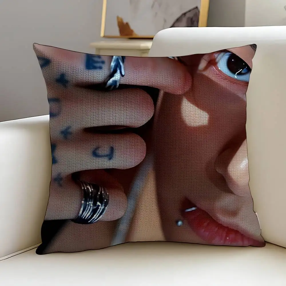 أغطية وسائد مربعة لطيفة قابلة للتخصيص من IdolJ-jung-k-kooks، أنيقة وناعمة، مثالية للأسرة والسيارات والأرائك.