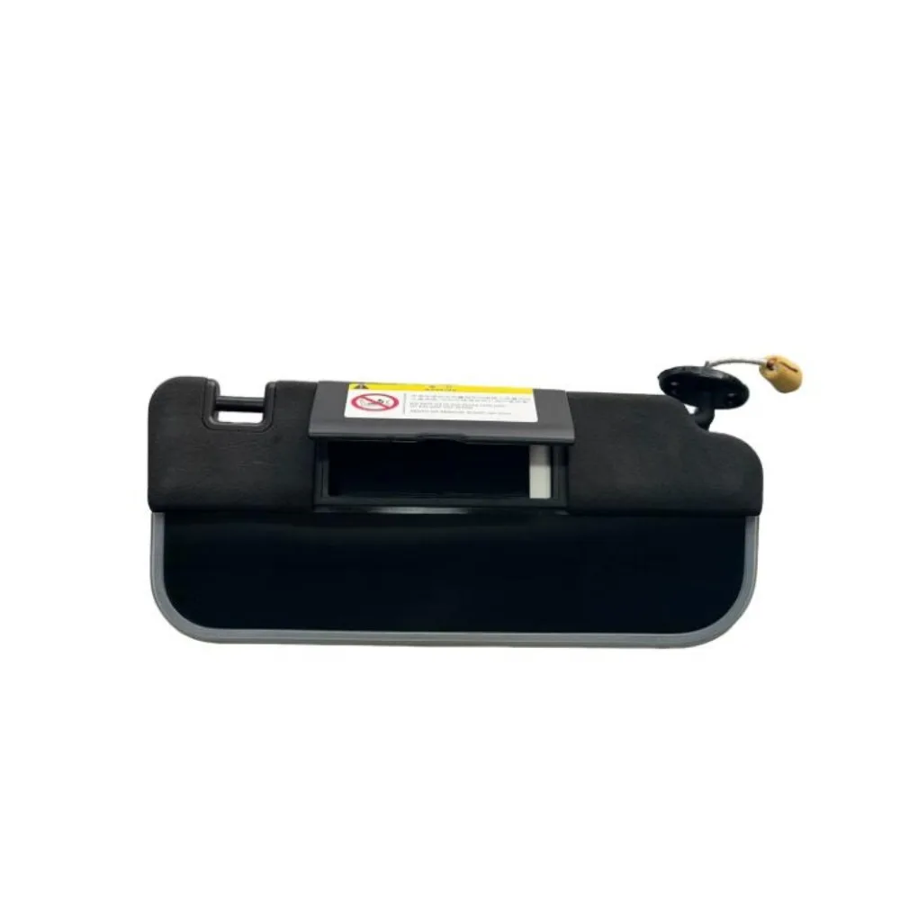 Modified Suede Sun Visor with Makeup Mirror Sunglasses Slot with Light for Geely Binyue Haoyue L Galaxy Boyue L for Lynk & Co 06