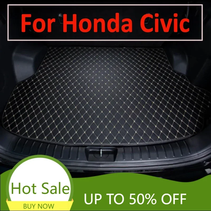 

Car trunk mat for Honda Civic 2007 2008 2009 2010 2011 cargo liner carpet interior accessories cover