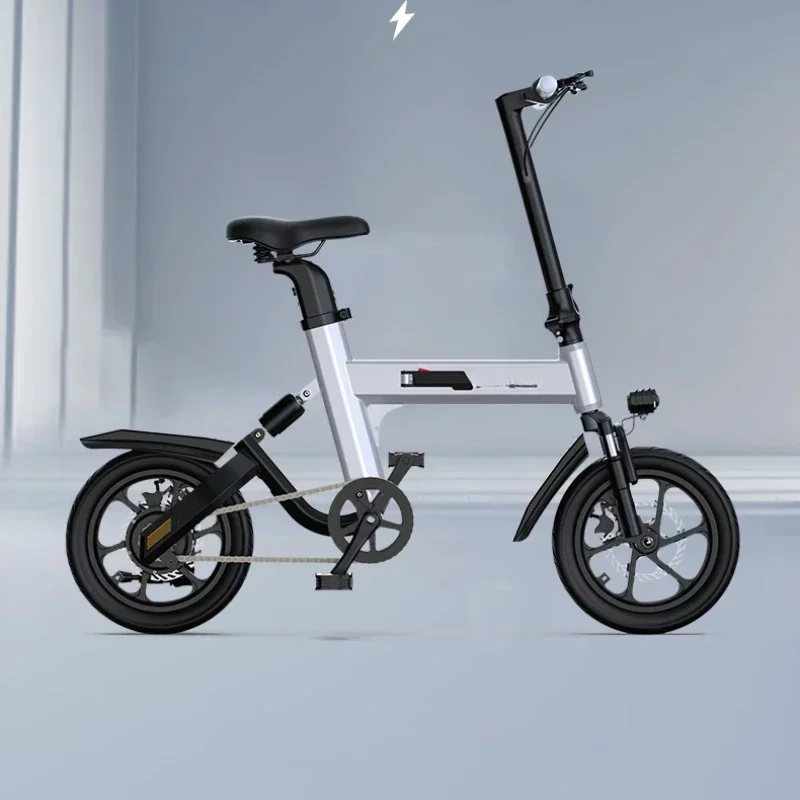 

Electric Bicycle Driving Scooter Light Children Small Mini-Portable Ultra Light with Pedal Folding Bicycle