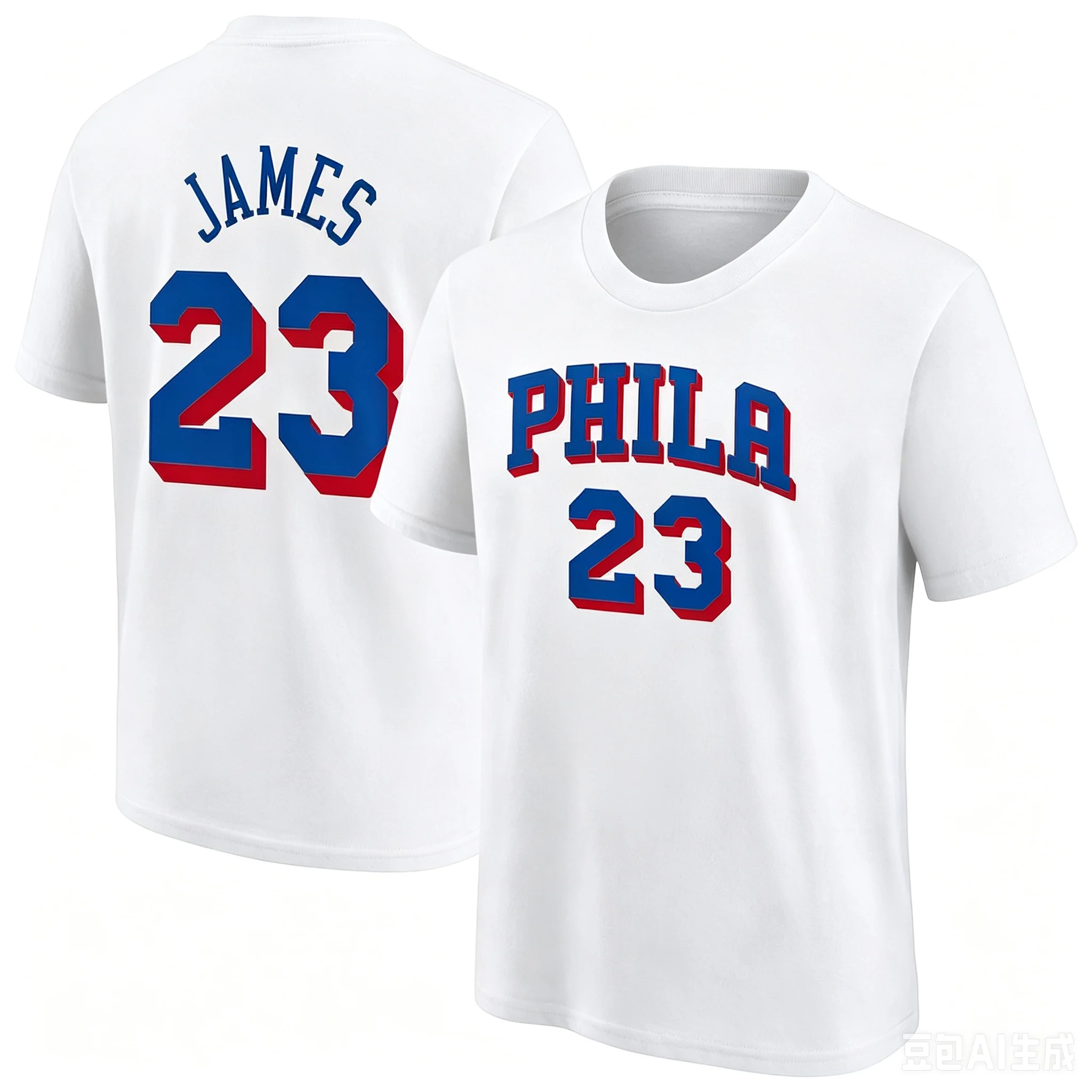 2026 Summer 23 James Basketball T-shirt Men Women Double Sided Print Short Sleeve Tee Casual Sports Cotton Tops Fans Gift
