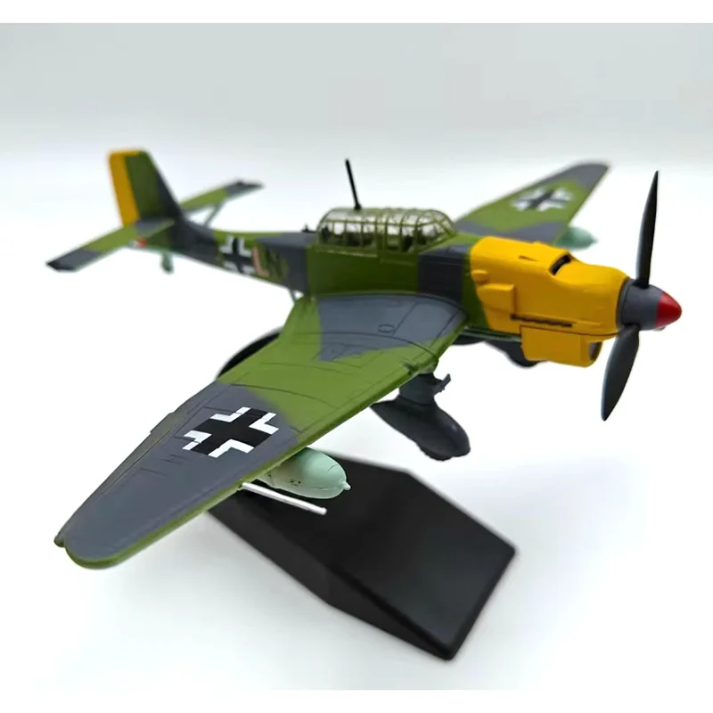 

Масштаб 1/72, немецкий бомбардировщик для дайвинга Stuka, литой под давлением сплав, имитация модели самолета, готовая коллекция, демонстрационный предмет