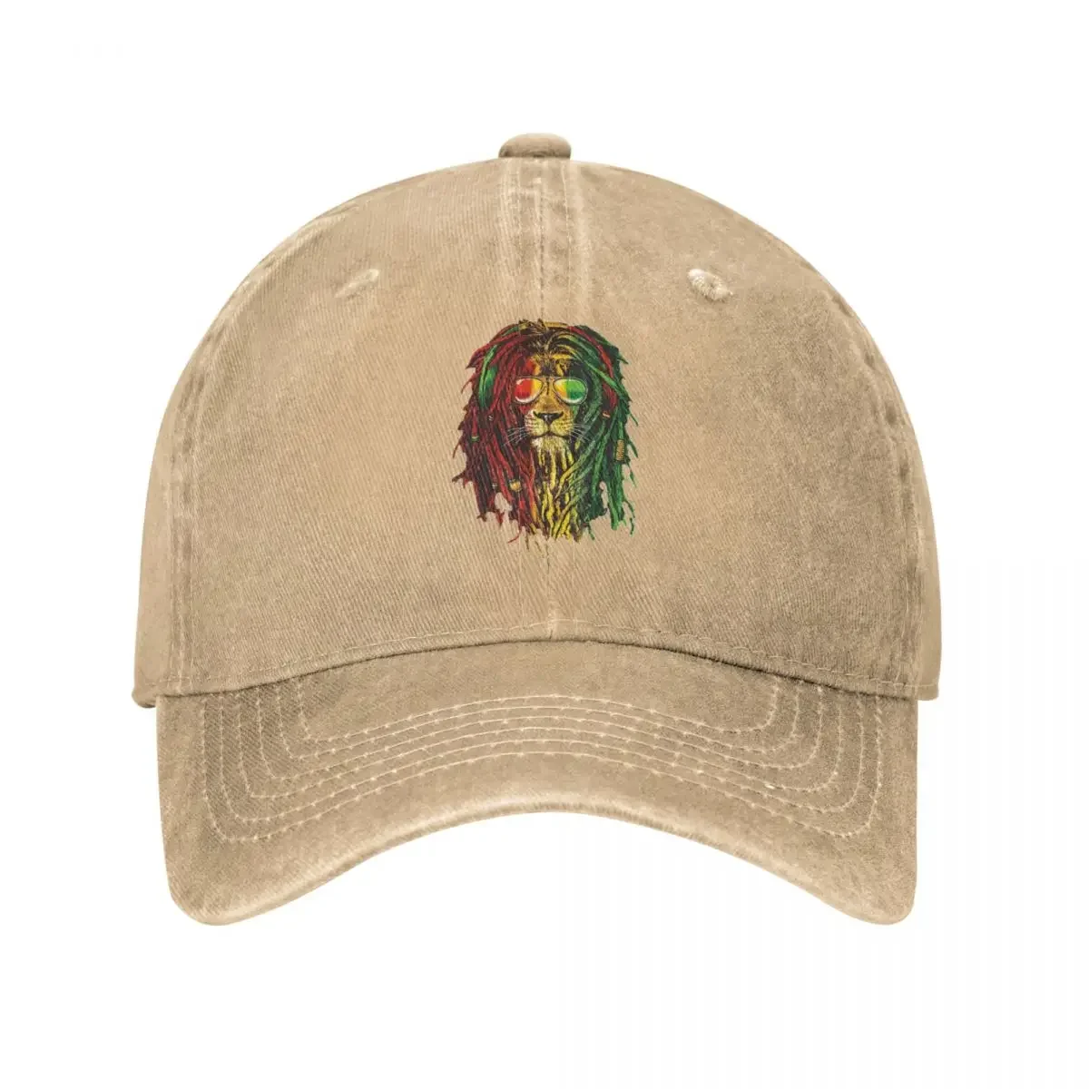 

Rastafari Lion Of Judah Trucker Hat Merchandise Vintage Distressed Washed Vintage Snapback Cap For Men Women Adjustable