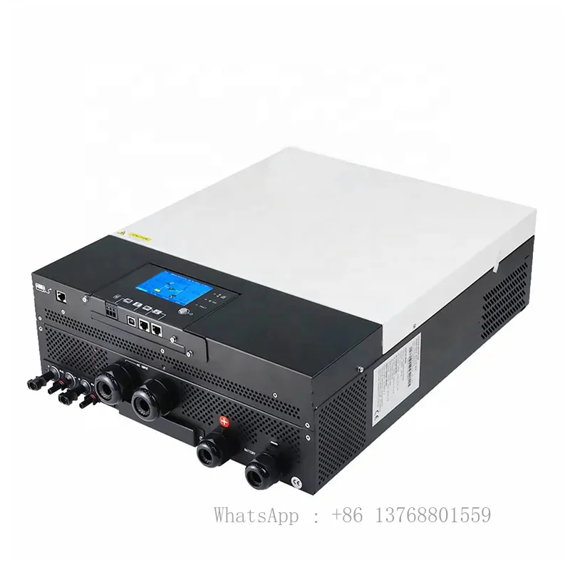 8kw Dc To Ac Home Use Pure Sine Wave Solar Hybrid Inverter