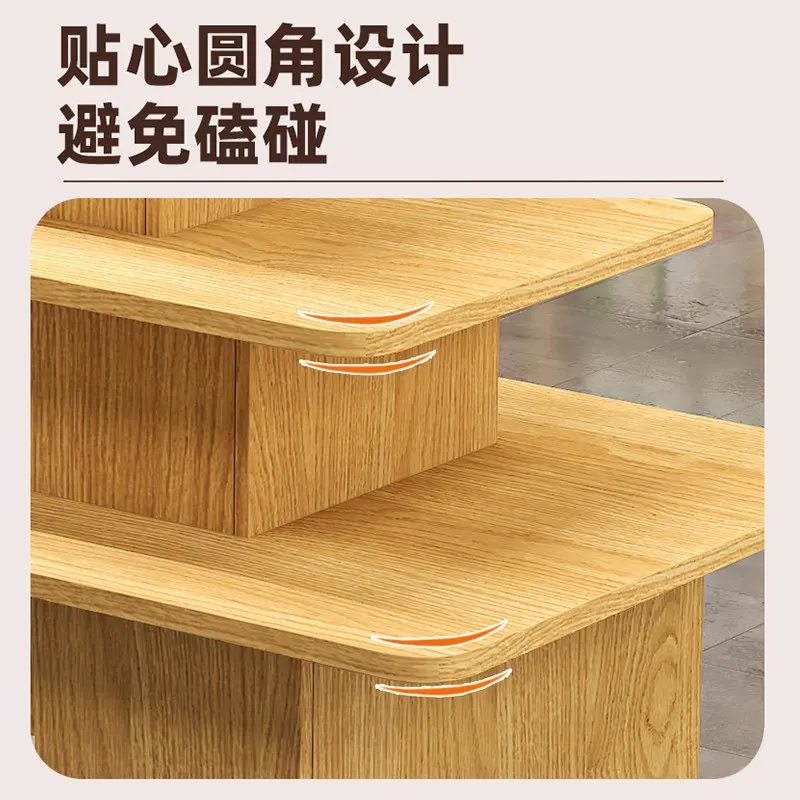 Island cabinet, mother and baby shelf, supermarket booth, cosmetics jewelry display case, shoe store promotion