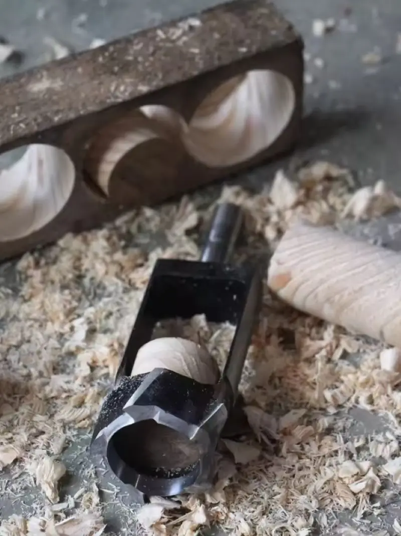 Wiertło do kołków drewnianych Layzen 8-60mm, wiertło do kołków trzpieniowych, frez do kołków, stożkowy frez do otworów na kołki, wiertło do otworów w okrągłych prętach do obróbki drewna