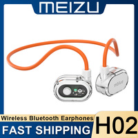 Original MEIZU mblue H02 Earphones Outdoor Sports Open Wireless Bluetooth 5.3 Ear Hook Headphones HiFi Stereo HD Call Earbuds