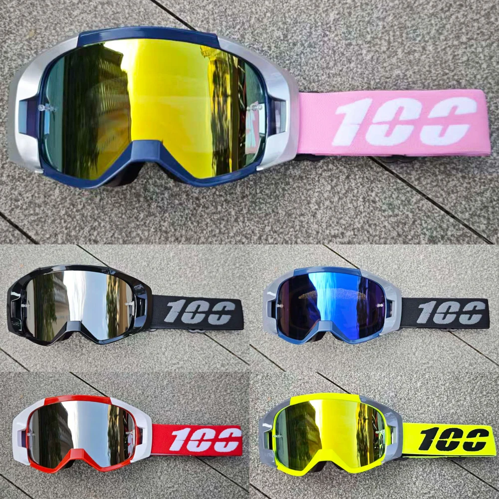 

100, мужские и женские лыжные очки, ветрозащитные, пылезащитные, пескозащитные, линзы высокой четкости, дышащие, зимние, снежные, горные лыжи, снегоход