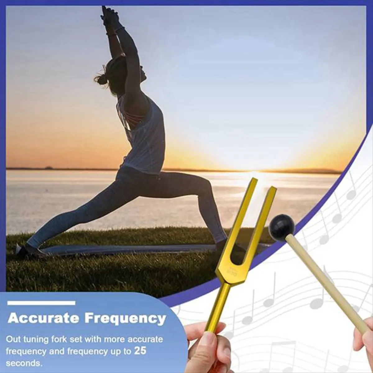 

Y190A HOT Набор камертонов из 9 предметов, камертон для музыкальной чакры, звуковой терапии, поддержания тела, разума и духа в идеальной гармонии