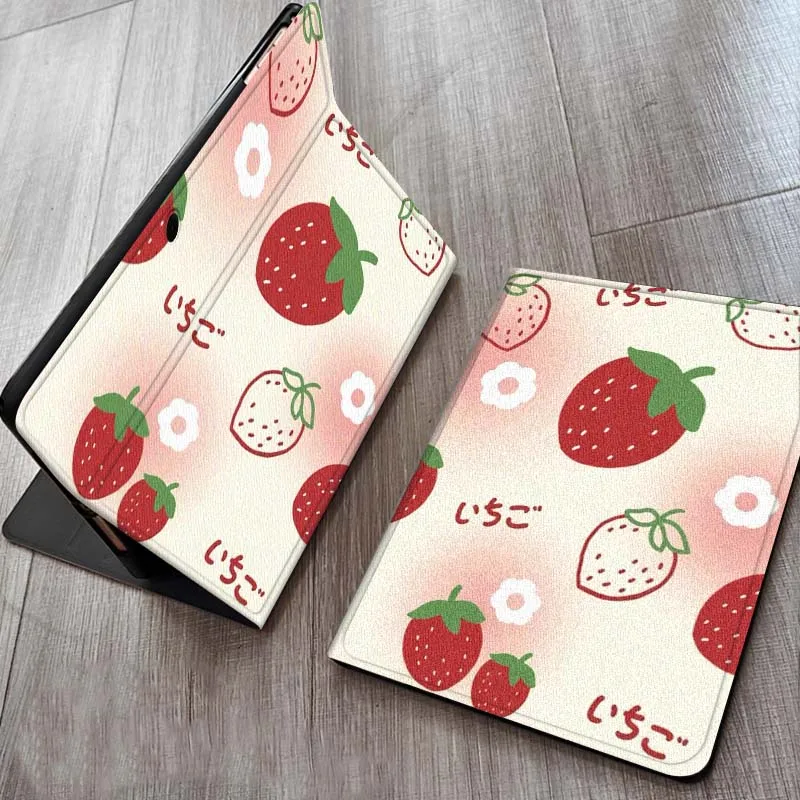 

Strawberry Sweet Pattern For OPPO Realme Pad 3 11 2 4 Pro Air Neo SE X 11 11.61 11.4 12.1 13.2 Inch Tablet Case