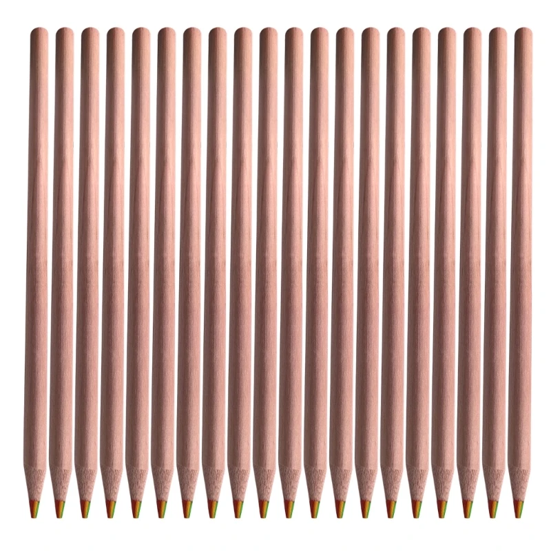 ดินสอสี ดินสอสี 7 in 1 ดินสอสีรุ้ง สำหรับนักเรียน ชุดดินสอไม้