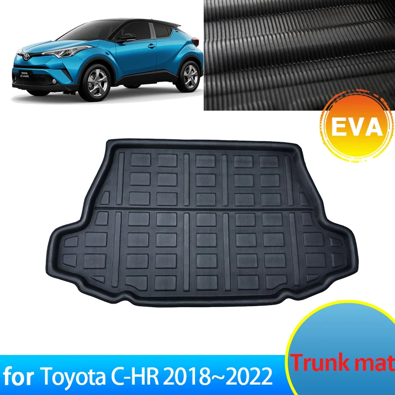 For Toyota C-HR CHR C HR 2022 2021 2020 2019 2018 Accessories Rear Trunk Mat Floor Tray Liner Cargo Boot Floor Carpet Mud Mats