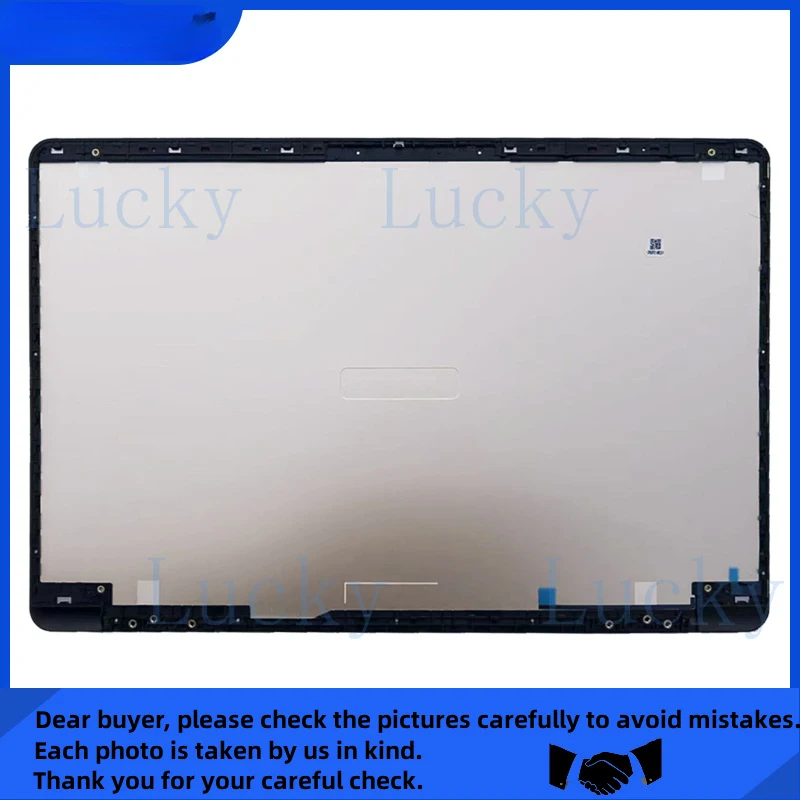 Nova Tampa Traseira Superior de Metal Dourado para Asus VivoBook X510 X510U X510UA A510U