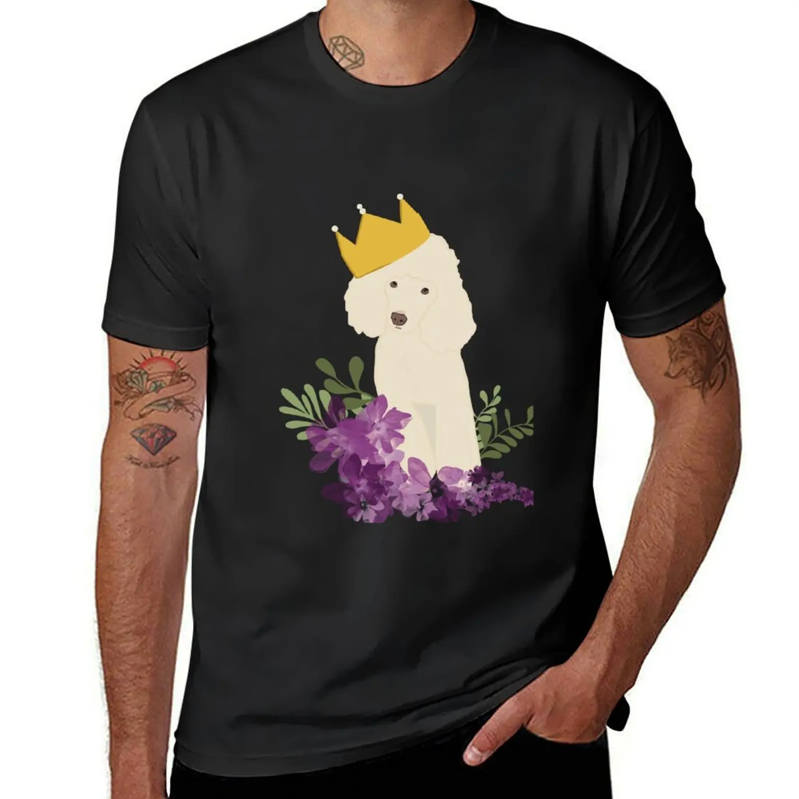 

Princess Poodle Allula T-Shirt plus size tops korean fashion fruit of the loom mens t shirts