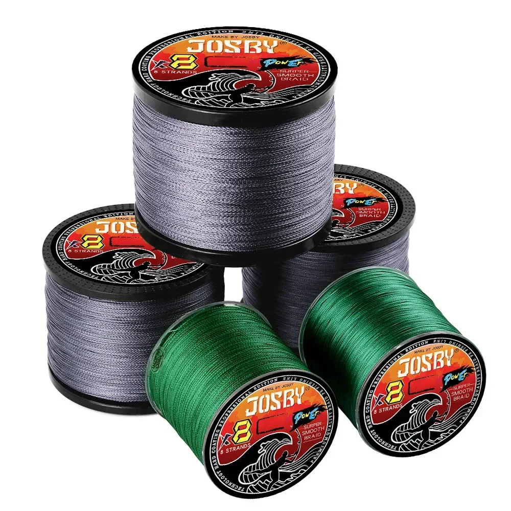 JOSBY Sea Fishing Strong PE X8 Braided Fishing Lines 300M 500M 1000M 8 Strands 20-100LB Original Carp Fishing WIre For Saltwater