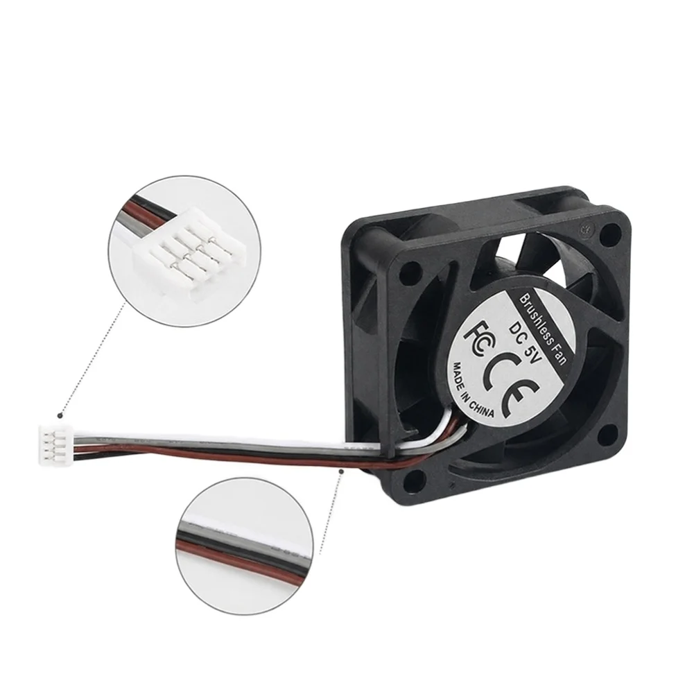 40x40x15mm Dual Ball Bearing Fan for Bambu Lab For X2D Motherboard with 3Pin Connector and DC5V Input for Consistent Cooling