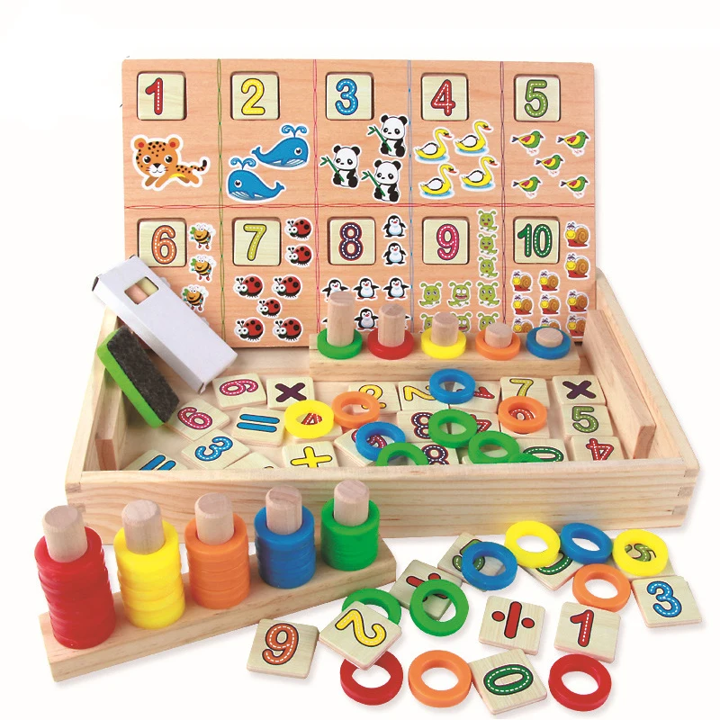 

НОВЫЕ детские деревянные пазлы, игрушки, цифровая обучающая коробка, детская развивающая игрушка, бесплатная доставка, подарки для детей