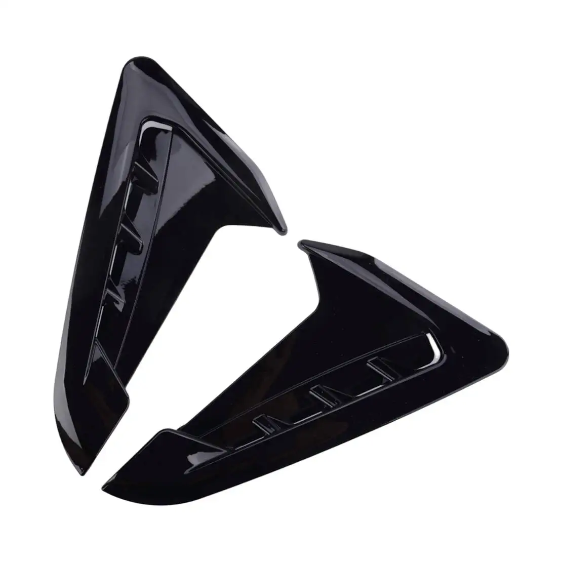 

1 Pair Gloss Black Air Flow Grille Side Fender Vent Canard Cover Trim ABS Plastic Fit For BMW X3 X4 G01 G02 M-Sport 2018-2023