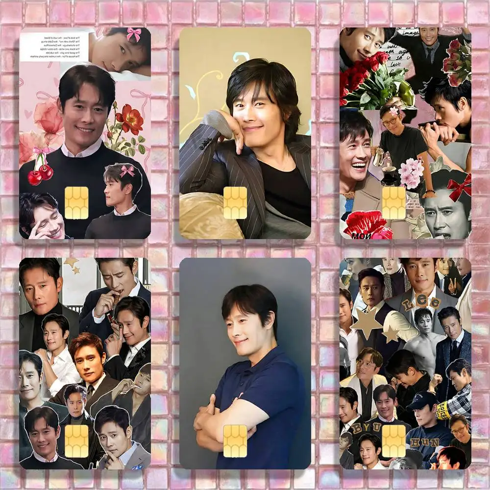 

B-Byung H-Hun Lee Stickers Credit Visa Debit Bank Charge Card Bus Metro Waterproof Sticker Decal Decoration