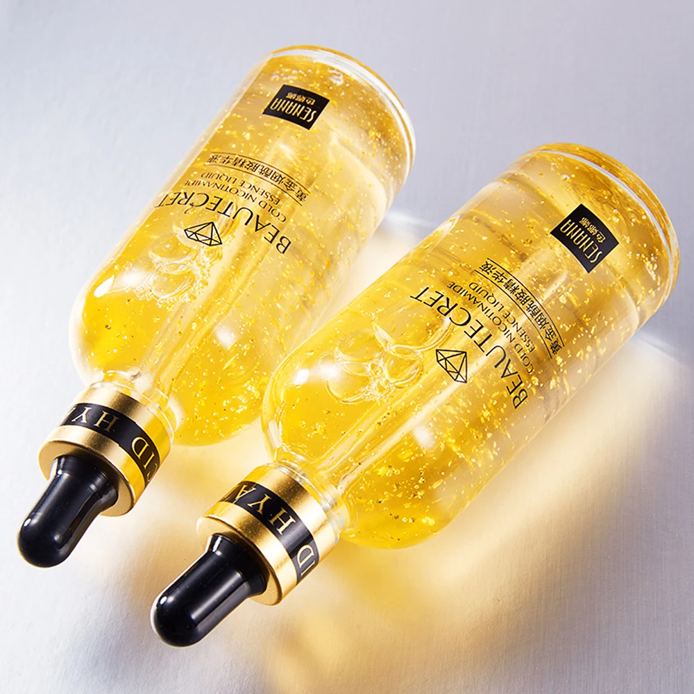 24K Gold Serum do twarzy koreański produkt do pielęgnacji twarzy Anti Age esencja kwasu hialuronowego nawilżający Serum do twarzy hurtownia