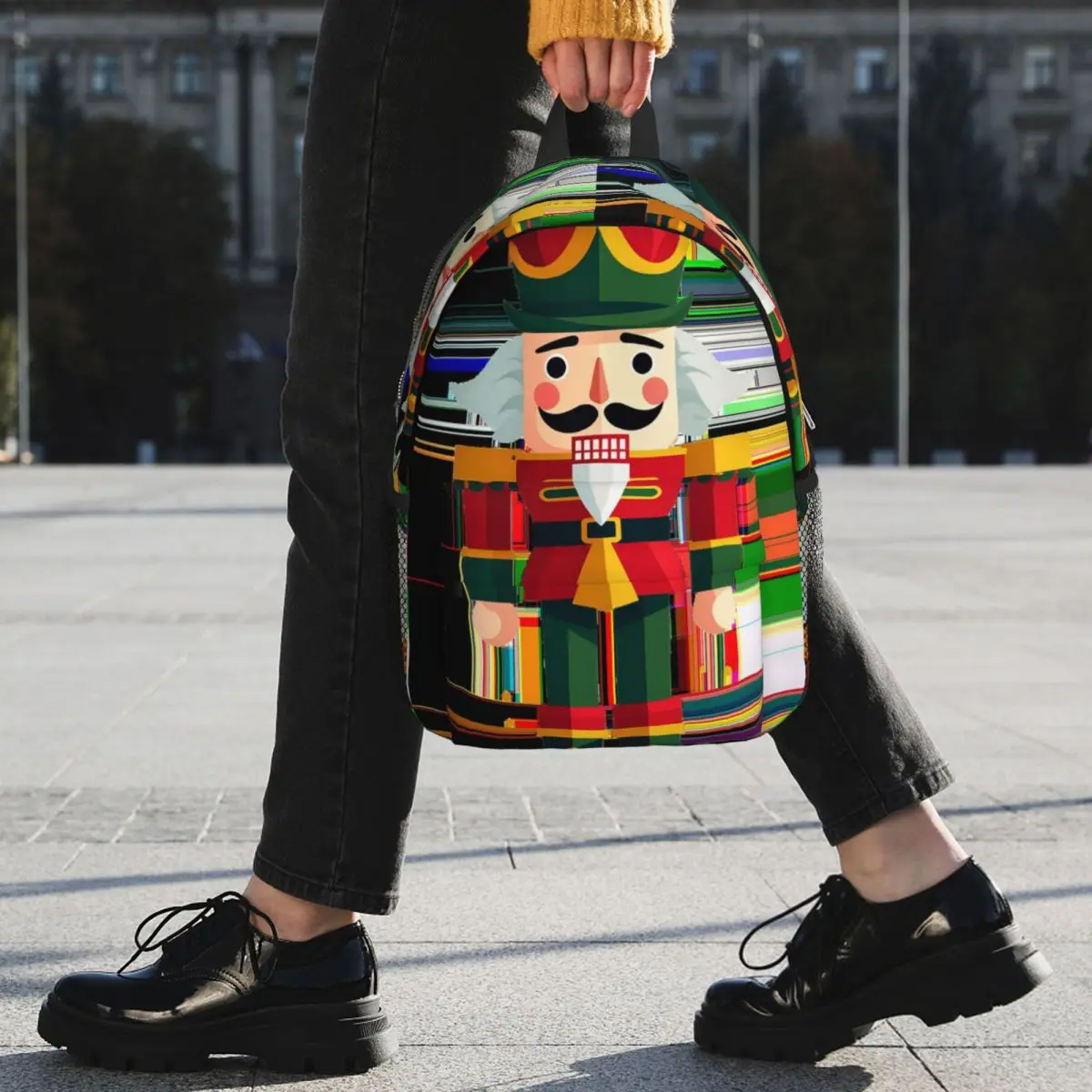 كسارة البندق لعبة الجندي هدية عيد الميلاد على ظهره رائجة البيع Daypack بنين بنات BookBag حقائب الكتف للرجال النساء حقيبة مدرسية للأطفال