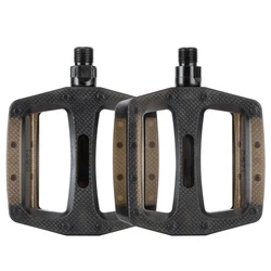 PROMEND-PD-M26 Mountain Road Bicycle Pedal, Transparent Nylon, Anti Slip, Two UD Bearing, Bicycle Accessories
