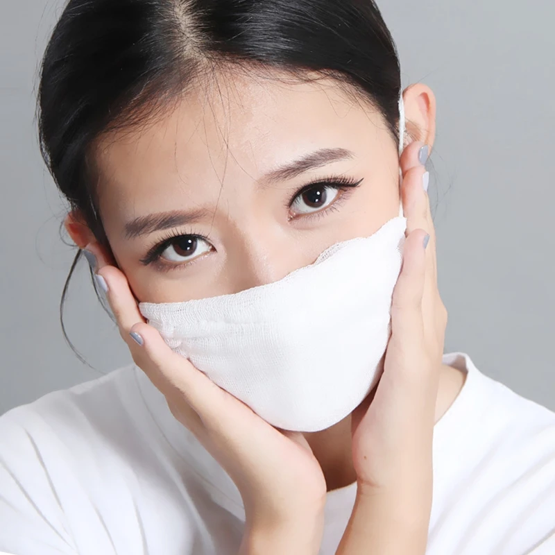 Thickened Pure Cotton Cloth Face Mask 48 Layers Industrial Dustproof Windproof Washable Protective Labor Insurance Ear Hangin...