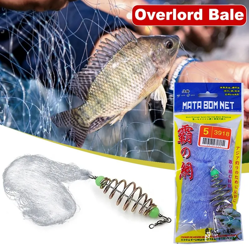 Fish Net High Carbon Steel High Quality Outdoor Fishing For Fishing Man Fishing Trap With Float Trap 12 Size Sea Fish Net