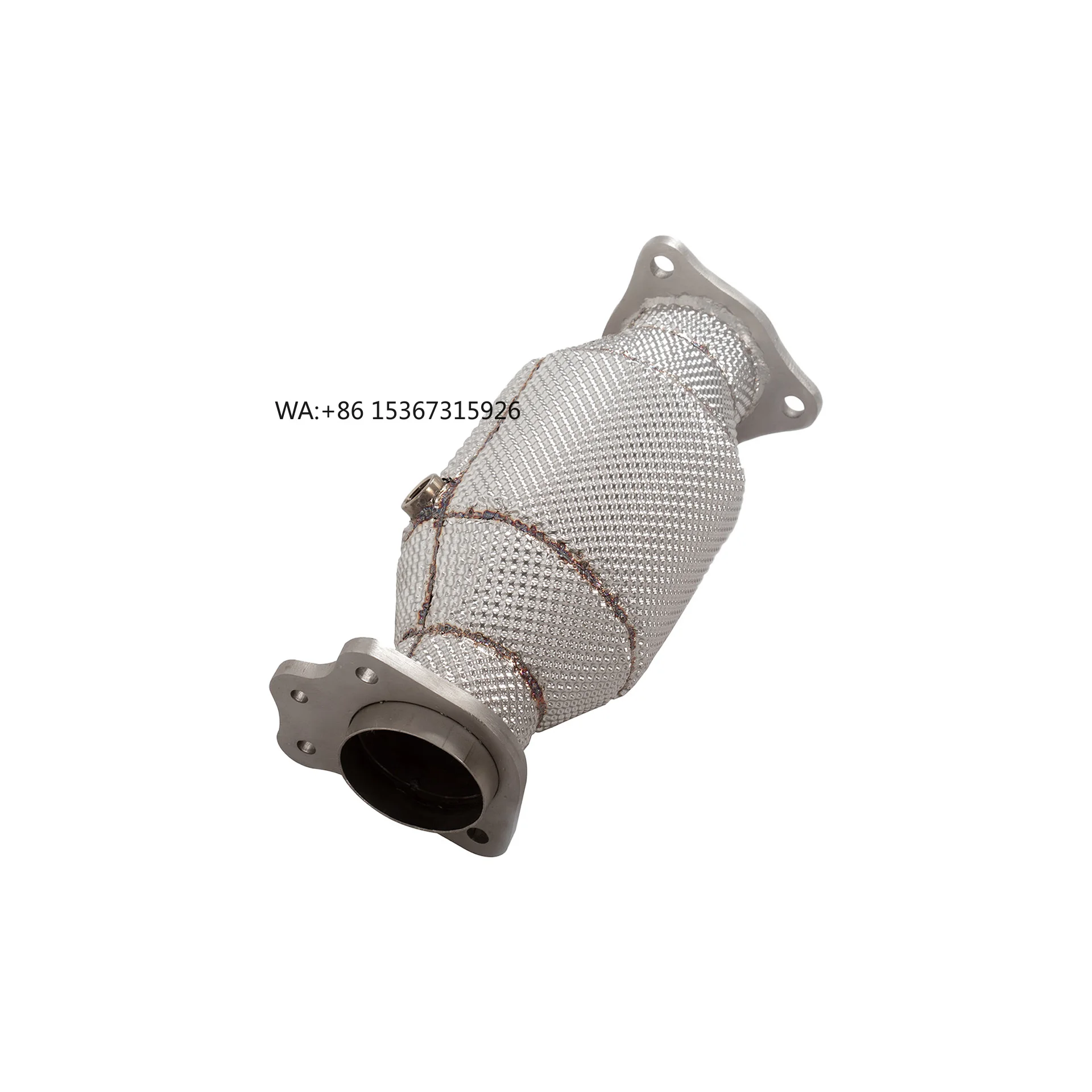 

Stainless Steel Automotive Exhaust Pipe with Ternary Insulation
