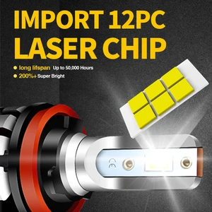 Motorrad 9600LM LED High Farol Bellbeam Park Lamps Kit 4 PCS White 6000K bis 2008 2009 Suzuki GSXR 600 750 10 Hauptverkäufe von GSX S750 Lighthouse - №10