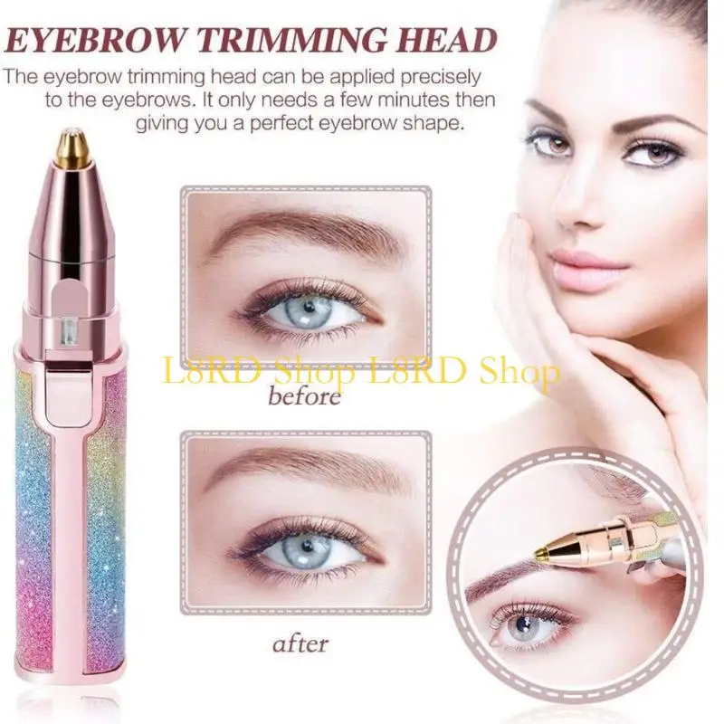 L8RD Functional Eyebrow Styling Razors And Gentle Face Hair Trimmer For Women