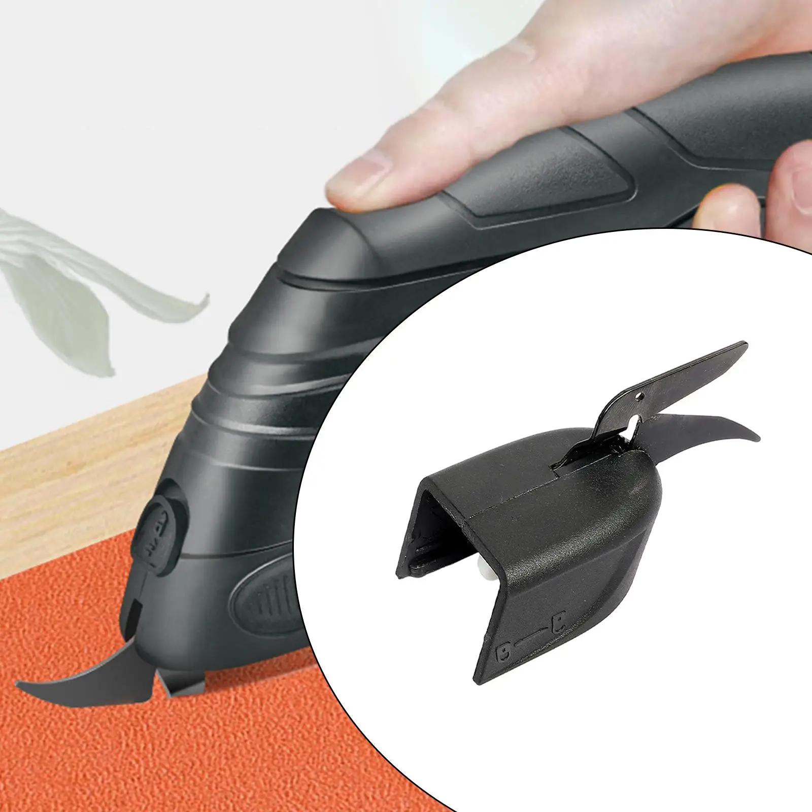 Heavy Duty Carpet Rug Shears Electronic Cutting Head Tungsten Steel Replacement for Fabric Sewing Cardboard Crafting