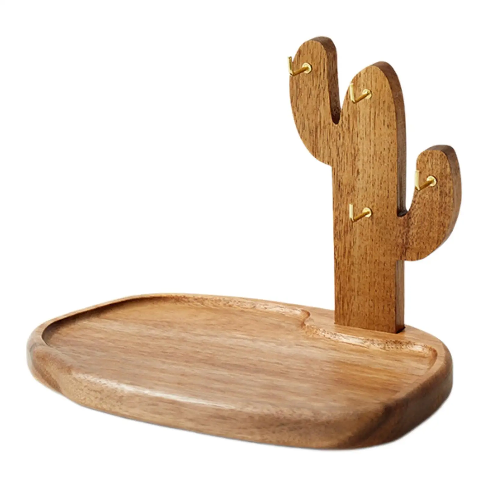 

Держатель для хранения ювелирных изделий, деревянный декоративный поднос для прихожей на стол