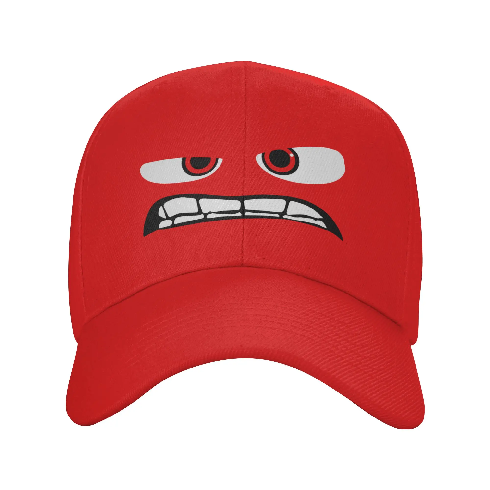 Inside Out Fear Emotions Baseball Cap Unisex Fashion Trucker Worker Cap Dad Hat Breathable Polyester Sun Caps