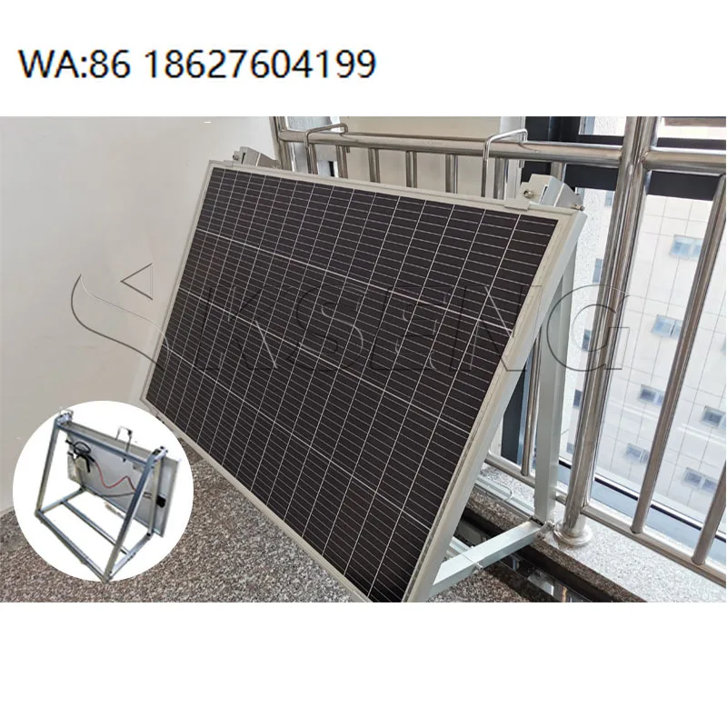 

700W 800W Adjustable Storage Balcony Solar Kit, Multi Angle Bracket, Stable Power Generation
