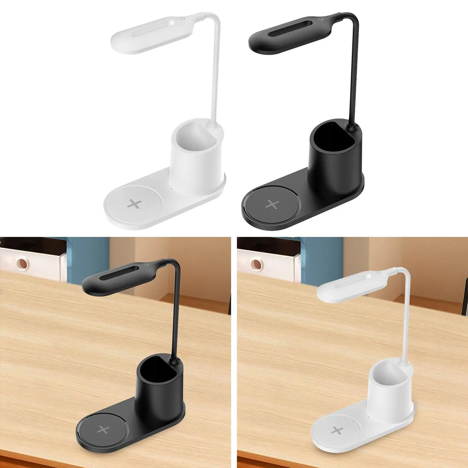

LED Desk Lamp Practical 15W Dimmable Desk Light for Bedroom Studying Office