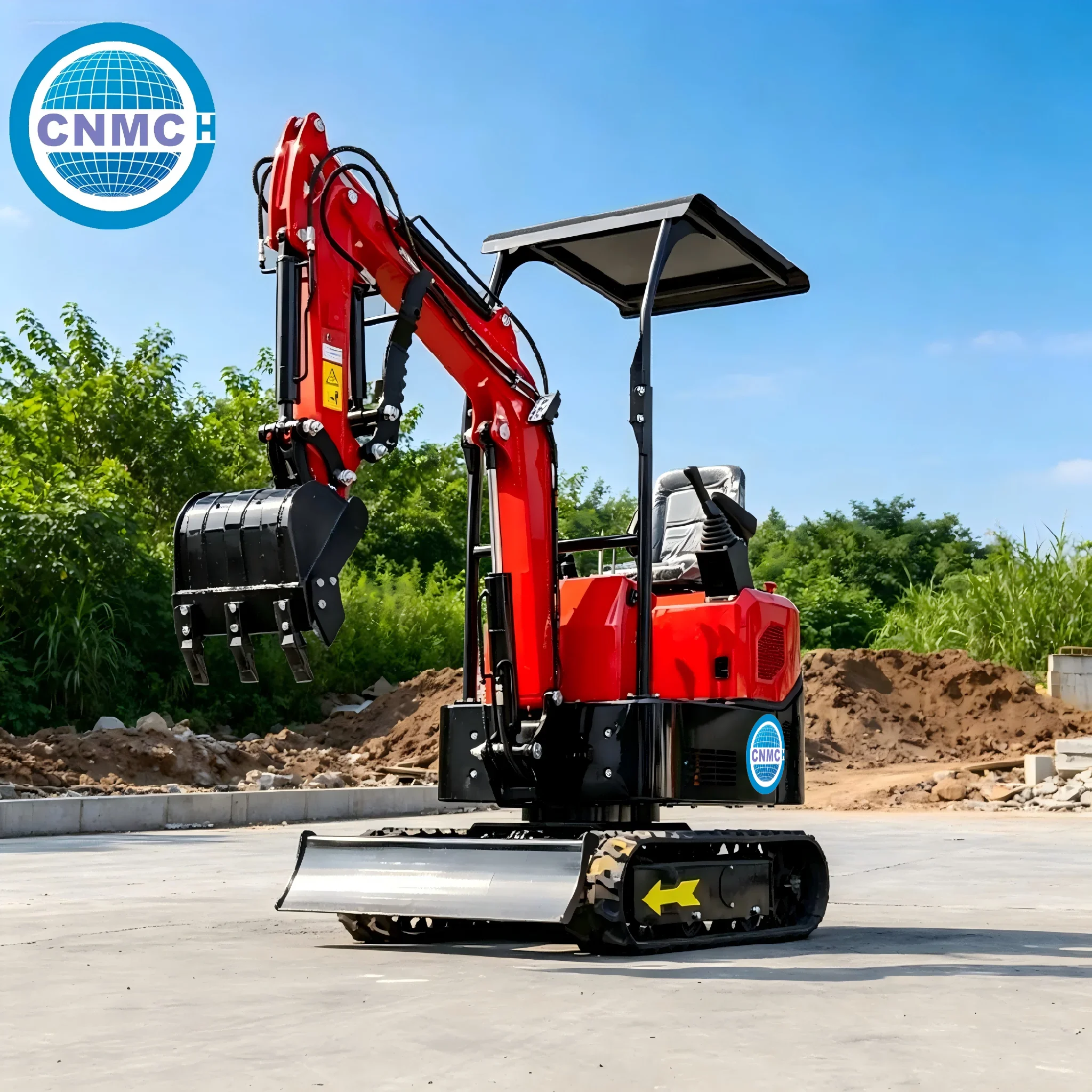 

Mini Crawler Excavator 1.0 Ton Crawler Digger Portable Compact Customizable Easy to Operate CE EPA Certification High Quality