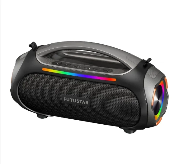 60W Outdoor Waterproof Rechargeable Boom Box TWS Series Music Party Subwoofer Bluetooth Speaker HIFI Portable Loud Stereo System