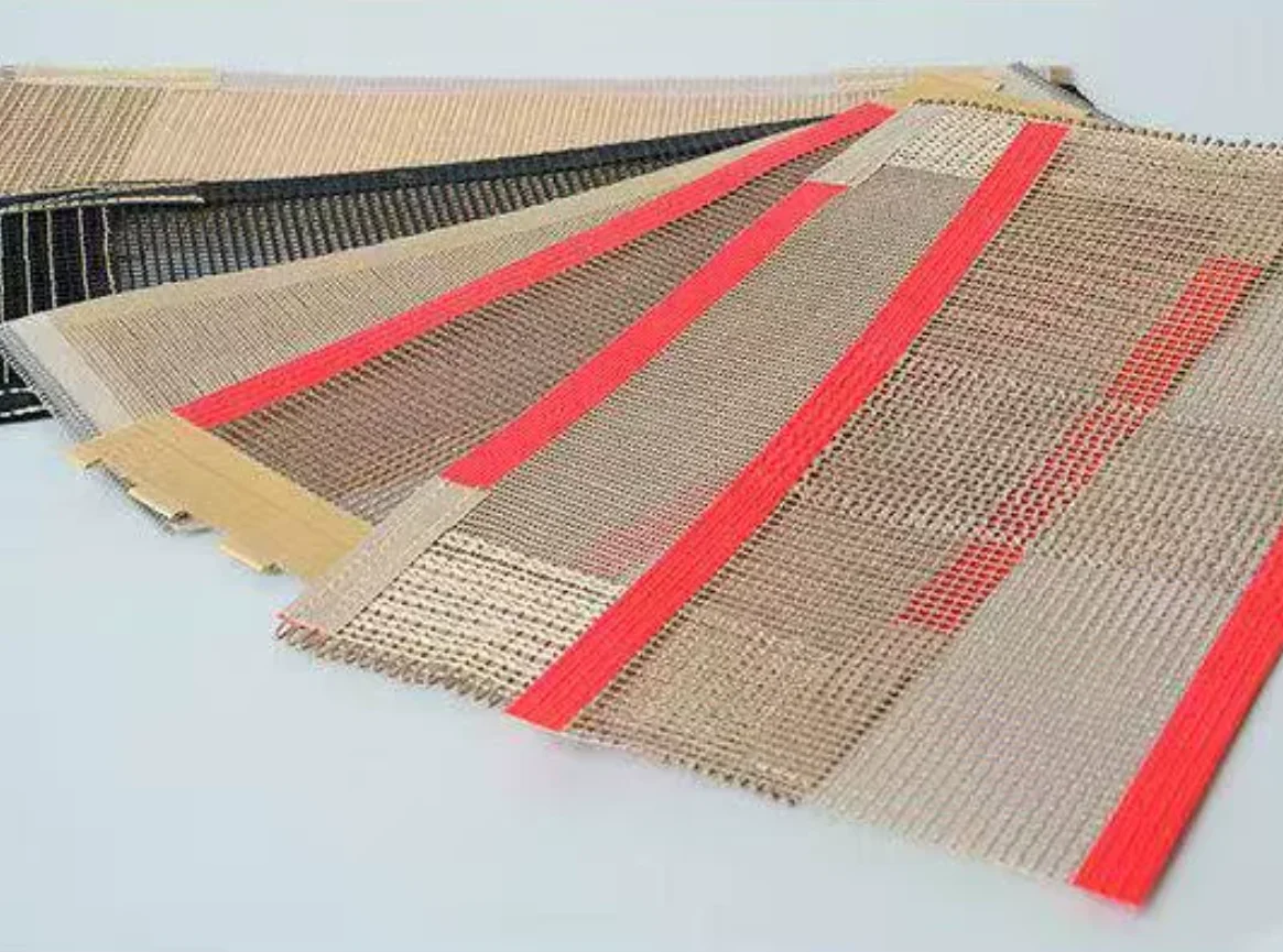 Perimeter:500-2000mm Width:300mm TTeflon High Temperature Resistant Food Grade Conveyor Belt Mesh Belt drying line conveyor belt