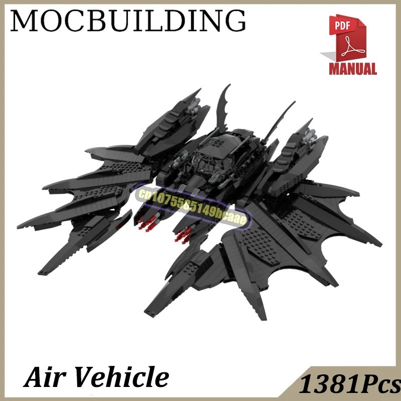 

Air vehicle Bricks Model MOC Building Blocks Sci fi Movie Car Technology Construction Toys Gift Christmas