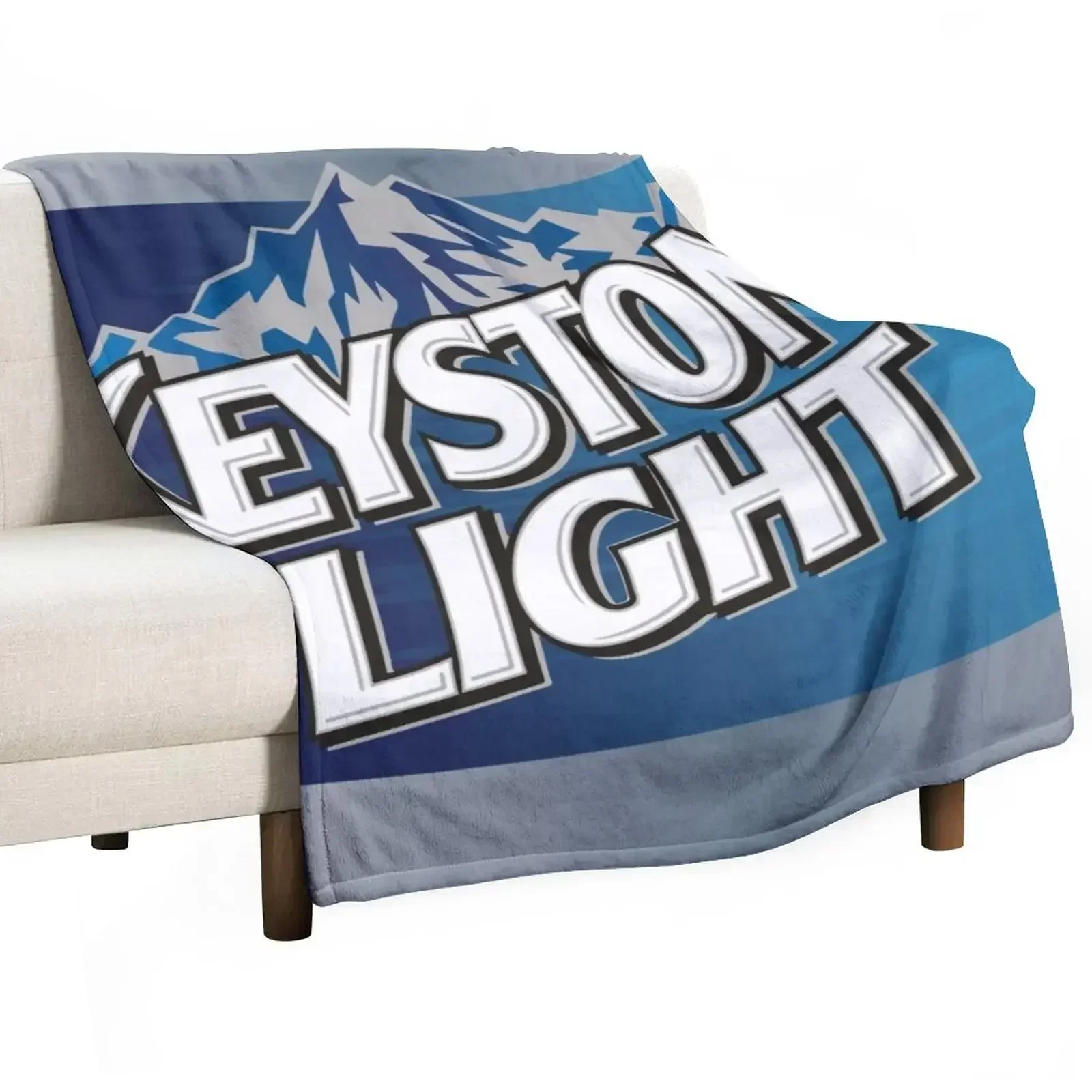 Keystone Light Throw Blanket Luxury Brand Furrys christmas gifts Hair Blankets