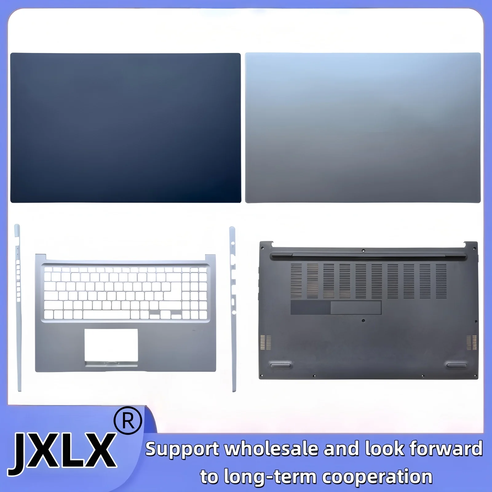 JXLX® New For ASUS Vivobook 15 X1502 X1502VA Laptop LCD Back Cover Top Case/LCD Bezel/Palmrest Cover/Bottom Base Cover