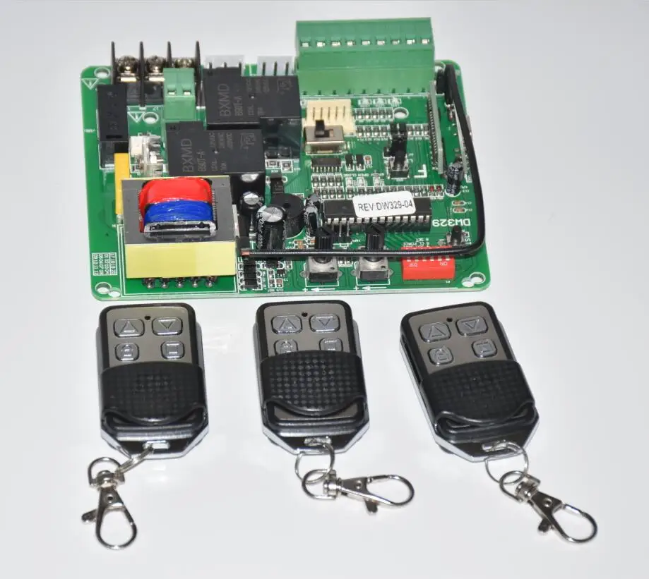 gate automation AC 110V or 220V Sliding Gate Control Board Circuit Board for Sliding Gate Opener T329 COMPATIBLE FOR VEROR MOTOR