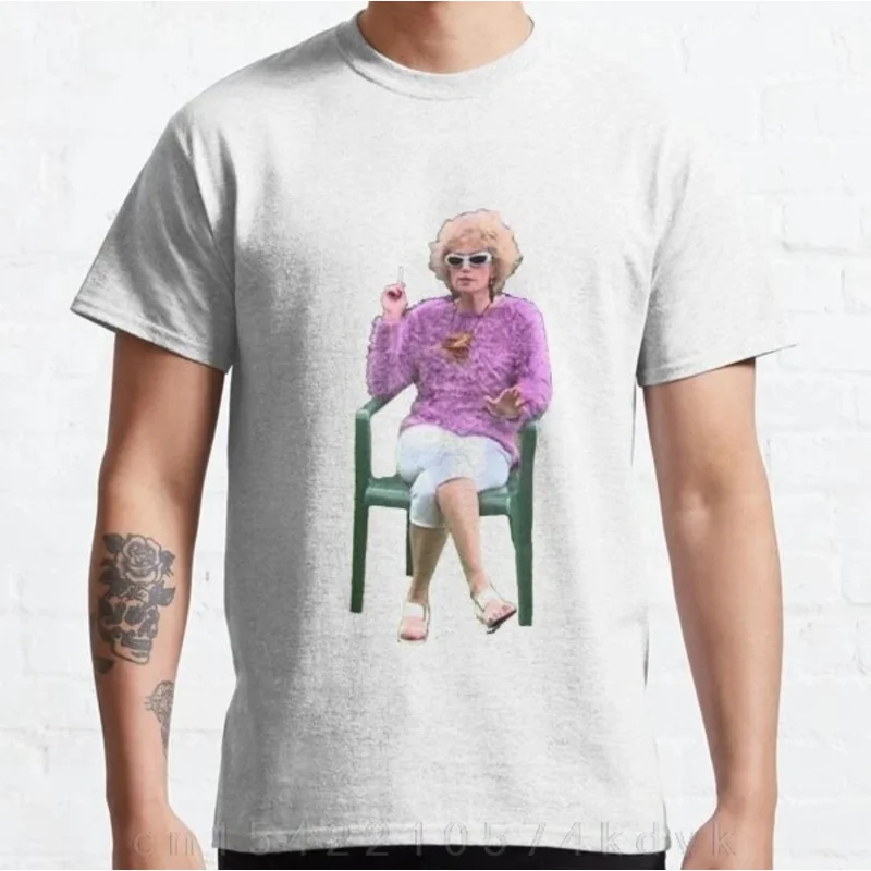 Kath and Kim Kath Having a Smoke Unisex/Men's Tee T-Shir 100% cotton Men T Shirt Hip Hop Tee Streetwear Cool Mens Clothing