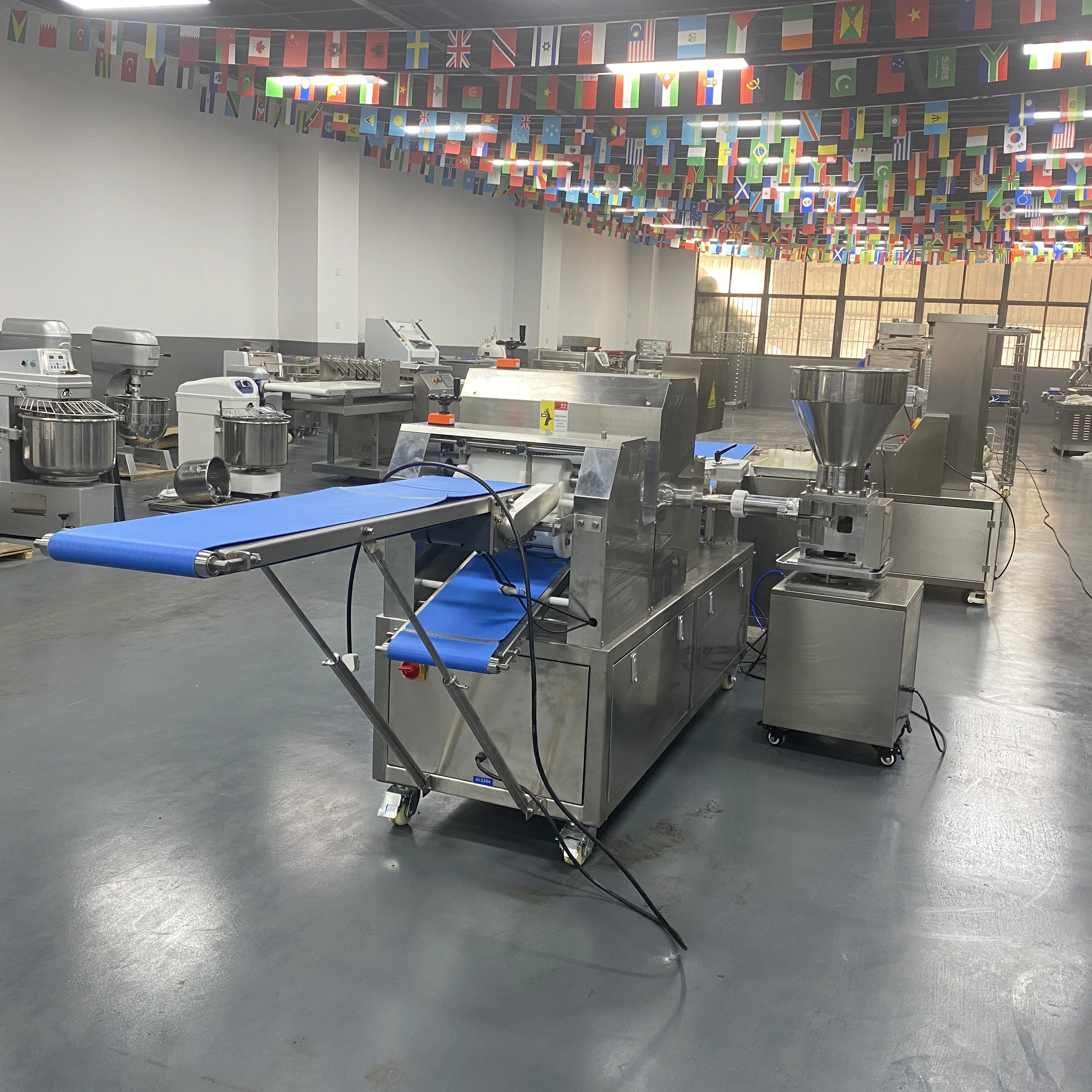 Fully Automatic Shortcrust Pastry And Pie Machines For Baking Factories Food Processing Plants Bakeries