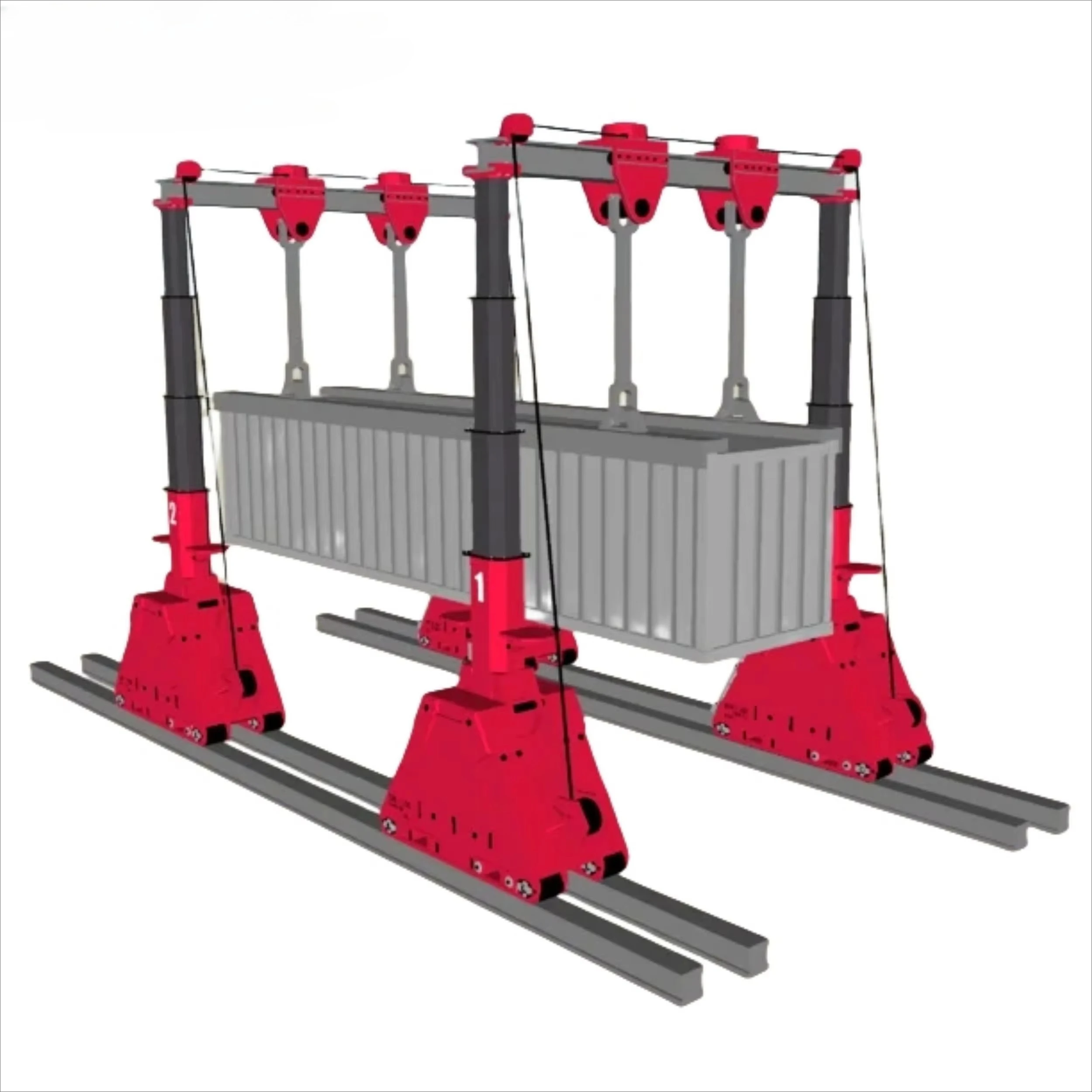 Telescopic Booms Telescopic Gantry Systems 400T Hydraulic Gantry for Lifting