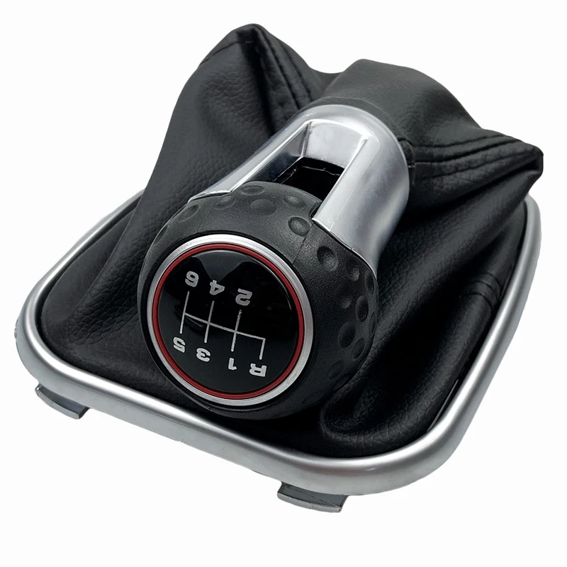 For Volkswagen VW Golf 4 IV MK4 GTI R32 Bora Jetta 1999-2004 Car Gear Shift Knob Gaiter Boot Cover Case Collar Lever Shifter