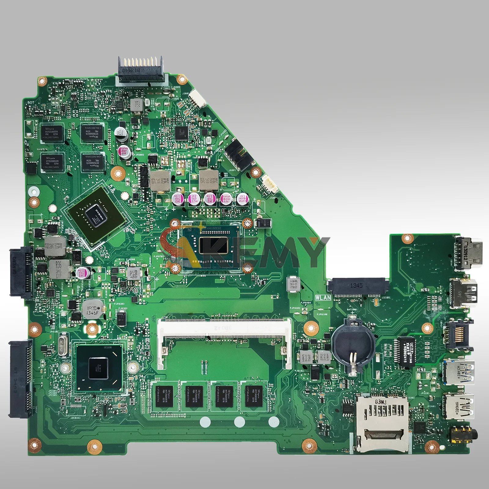 X550CC Scheda Madre Del Computer Portatile Per ASUS VivoBook Y581C A550V X550CC X552 X550CL R513C X550VC X550VB X550C Scheda Madre Con I3 I5 I7 CPU